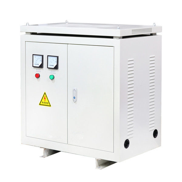 Dry Type Three Phase Isolation Transformer 150KVA With Enclosure 380V Analog Meters