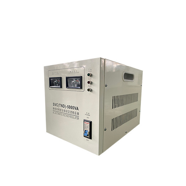 5KVA 5000VA AVR AVS AC220V AC110V SVC TND Serie de electrodomésticos Estabilizador de voltaje de fase única
