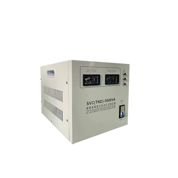 Estabilizador de tensión automático de 5KVA 220V Estabilizador de potencia CA de fase única TND ((SVC) - 5000VA