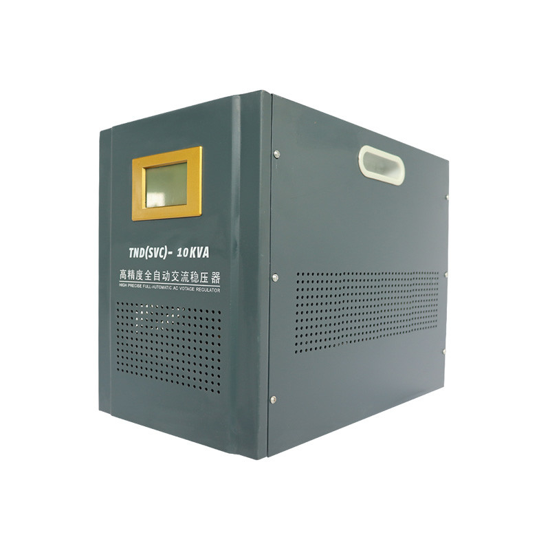 Estabilizador de tensión automático de fase única de alta calidad 10KVA estabilizador de potencia con buen precio