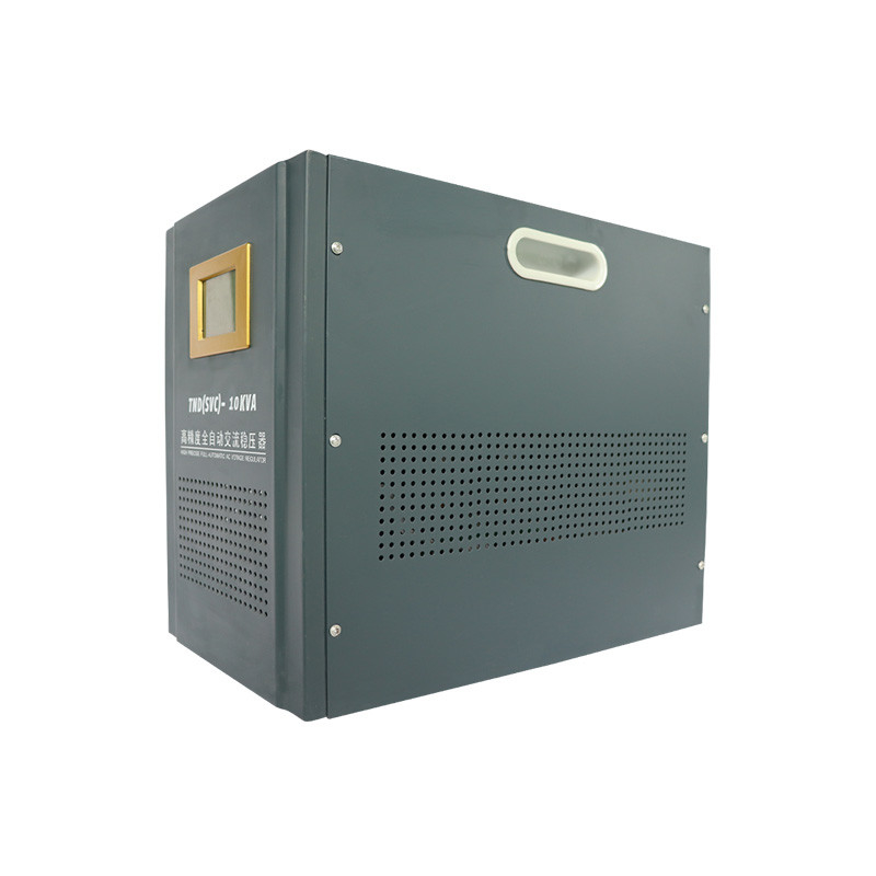 Estabilizador de tensión automático de fase única de alta calidad 10KVA estabilizador de potencia con buen precio