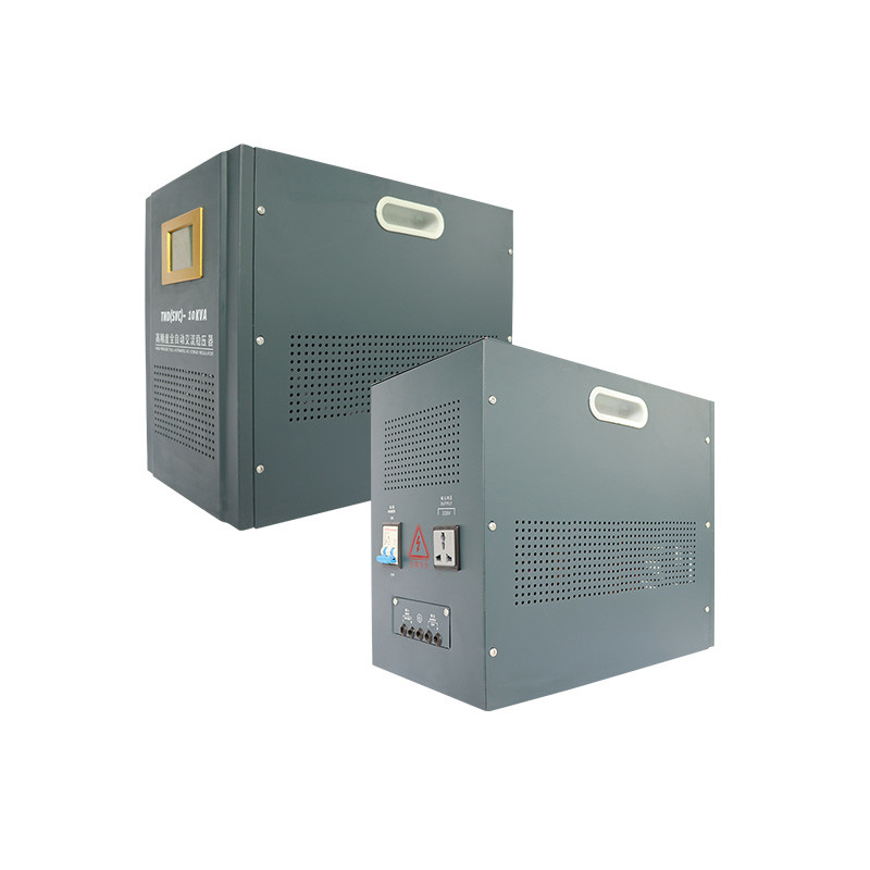Estabilizador de tensión automático de una sola fase de 220 V de alta calidad de 10 KVA con alta precisión