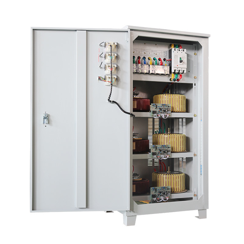 40KVA Estabilizador de tensión industrial de tres fases AC Power Servo Regulador de tensión automático 380V 400V 415V 480V