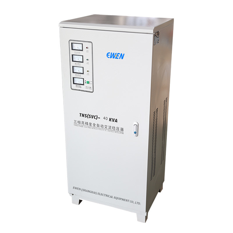 Venta de fábrica Estabilizador de tensión de tres fases 40KVA Servo AVR de 3 fases Regulador automático de tensión 380V 415V 400V