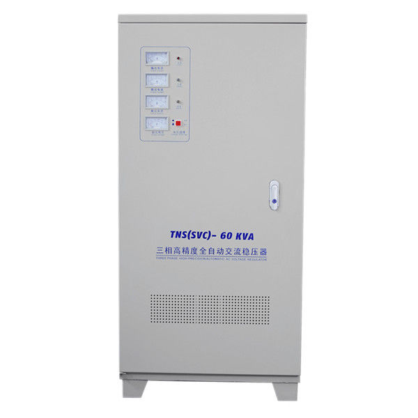 estabilizador 50Hz 380V trifásico 400V 440V de la corriente ALTERNA 60KVA para el uso industrial