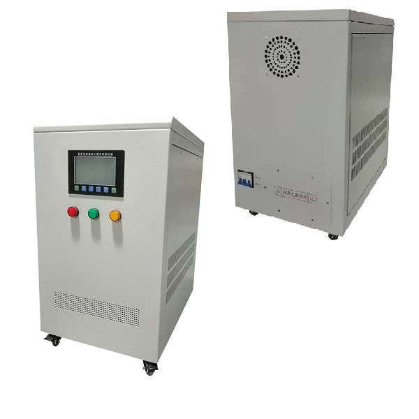 Estabilizador compensado automático industrial metálico del voltaje 30KVA de la CA de la bobina de la exhibición del LCD
