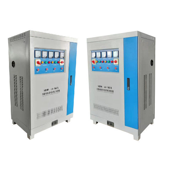 Estabilizador/regulador compensados automáticos industriales trifásicos del voltaje de la CA de SBW-60KVA