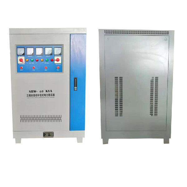Tipo industrial estabilizador del motor servo de SBW-60KVA del voltaje