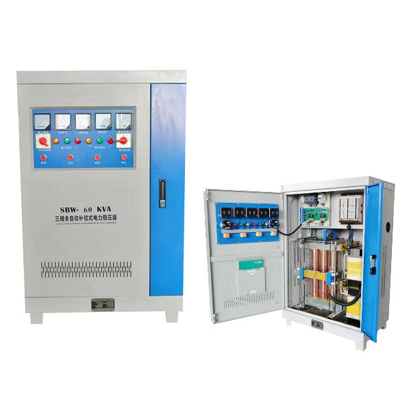Tipo industrial estabilizador del motor servo de SBW-60KVA del voltaje