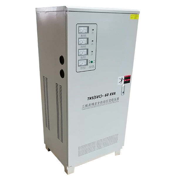 Estabilizador eléctrico automático lleno trifásico del voltaje de la CA de TNS-60KVA