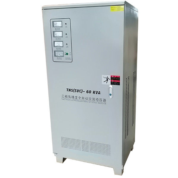 Estabilizador eléctrico automático lleno trifásico del voltaje de la CA de TNS-60KVA