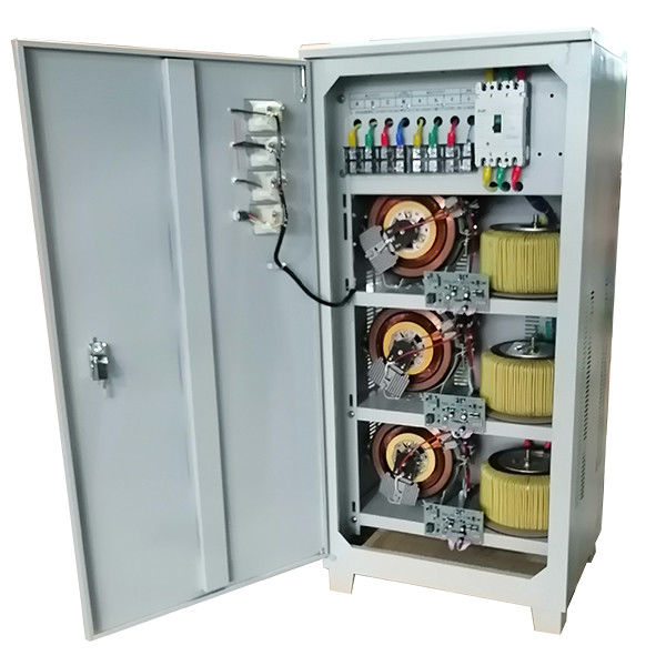 Estabilizador eléctrico automático lleno trifásico del voltaje de la CA de TNS-60KVA