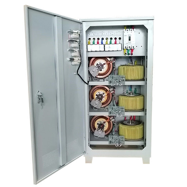Estabilizador eléctrico automático lleno trifásico del voltaje de la CA de TNS-60KVA